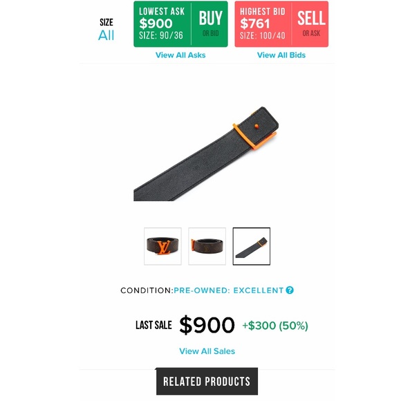 Louis Vuitton Shape Belt Monogram 40MM Brown - Picture 10 of 10